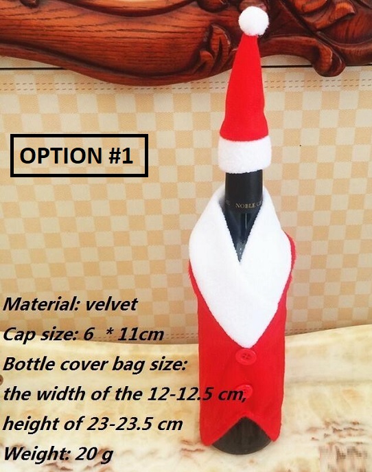 Christmas Bottle Covers